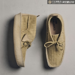 Liam Gallagher x Clarks Originals 联名其乐复古袋鼠鞋休闲鞋