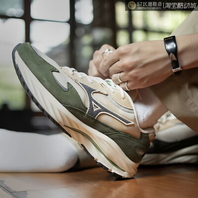 Mizuno复古时尚百搭休闲跑步鞋