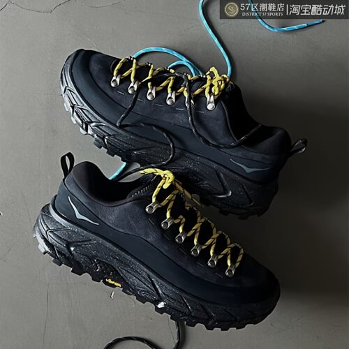 Hoka户外V底防滑耐磨登山徒步鞋