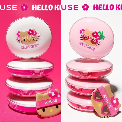 清仓AMUSE气垫送HelloKitty贴纸