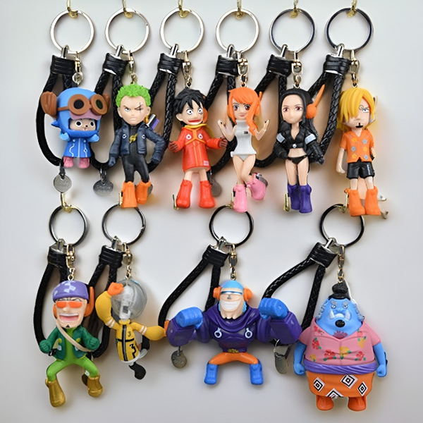 海贼王手办盲盒潮玩钥匙扣挂件摆