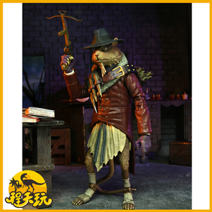 NECA忍者神龟老鼠师傅吸血鬼猎人斯普林特范海辛7寸关节可动手办