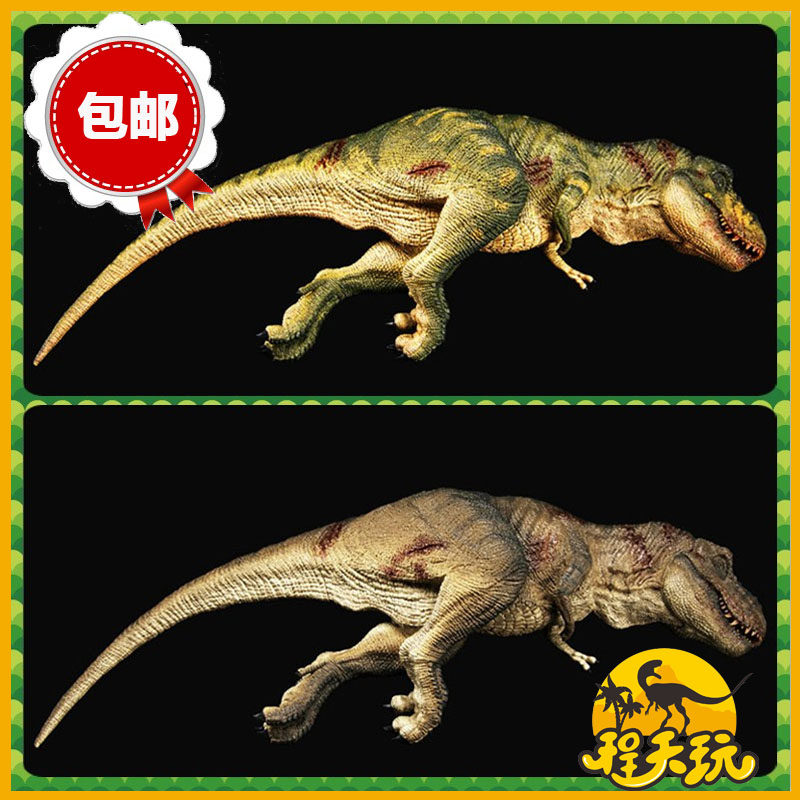 英国rebor侏罗纪恐龙 2020新暴龙霸王龙尸体场景成人孩子模型玩具