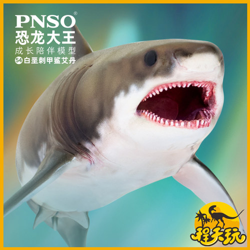 PNSO恐龙大王白垩刺甲鲨艾丹模型