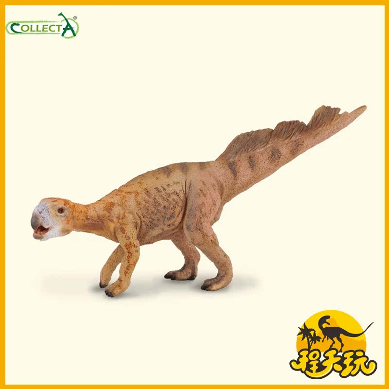 英国collecta我你他鹦鹉龙88354 鹦鹉嘴龙仿真动物侏罗纪恐龙模型