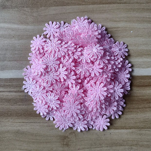 直径1.8-2.0蚕丝被定位花瓣手工订固定花丝绵被子被罩装饰DIY辅料