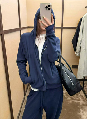 开衫外套阔腿裤两件套装女欧洲站