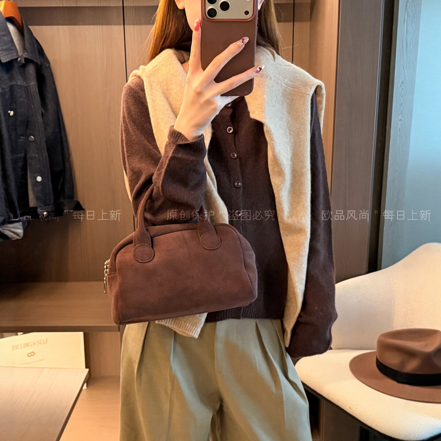 糖果色莱赛尔绵羊毛针织开衫女欧洲站2026早秋新款欧货女装打底衫
