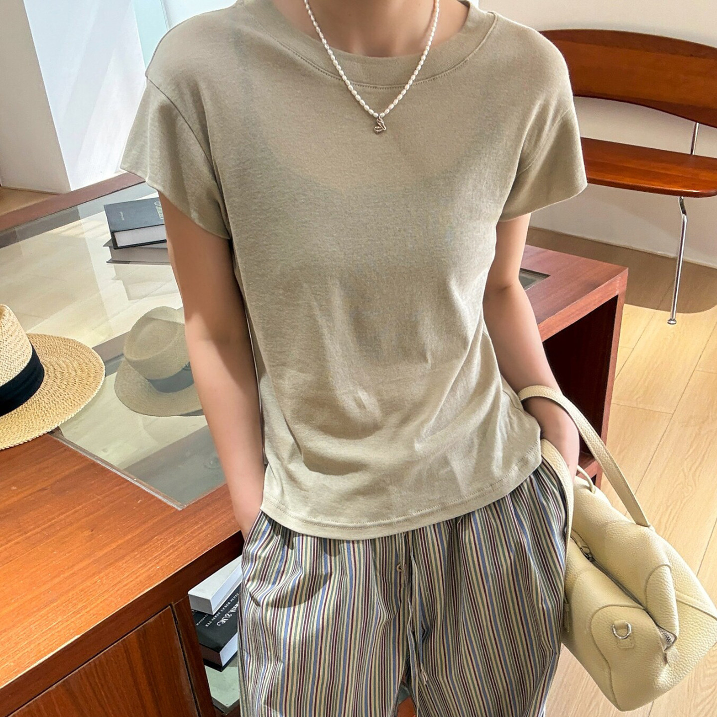 松弛感面膜短袖T恤女欧洲站2026夏季新款欧货女装时尚打底上衣潮