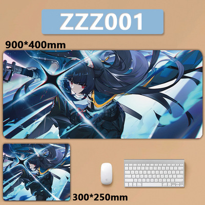 Zenless Zone Zero鼠标垫ZZZ ZZZERO游戏鼠标垫软防滑桌面游