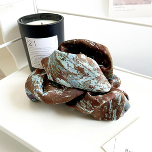 法式 云朵抓夹大号饱满后脑勺发饰鲨鱼夹发量多发夹气质头饰盘发抓