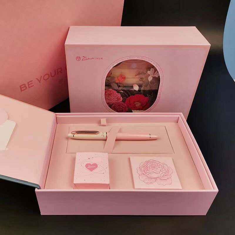 毕加索钢笔旗舰店5528缪斯花园女生生日礼物520送女友复古套装女
