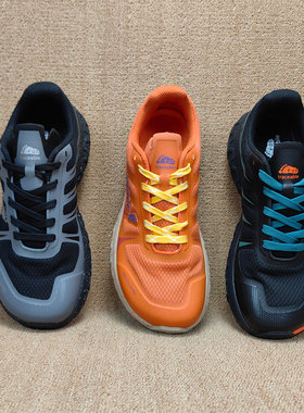 出口加拿大硬货4E宽楦外贸男士越野跑鞋网布透气缓震防滑宽脚福音