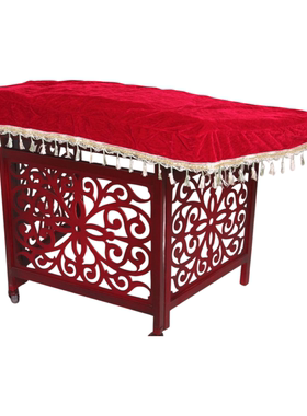 梵巢乐器扬琴配件金丝绒布料扬琴罩防尘流苏边厂家促销型号YQP-03