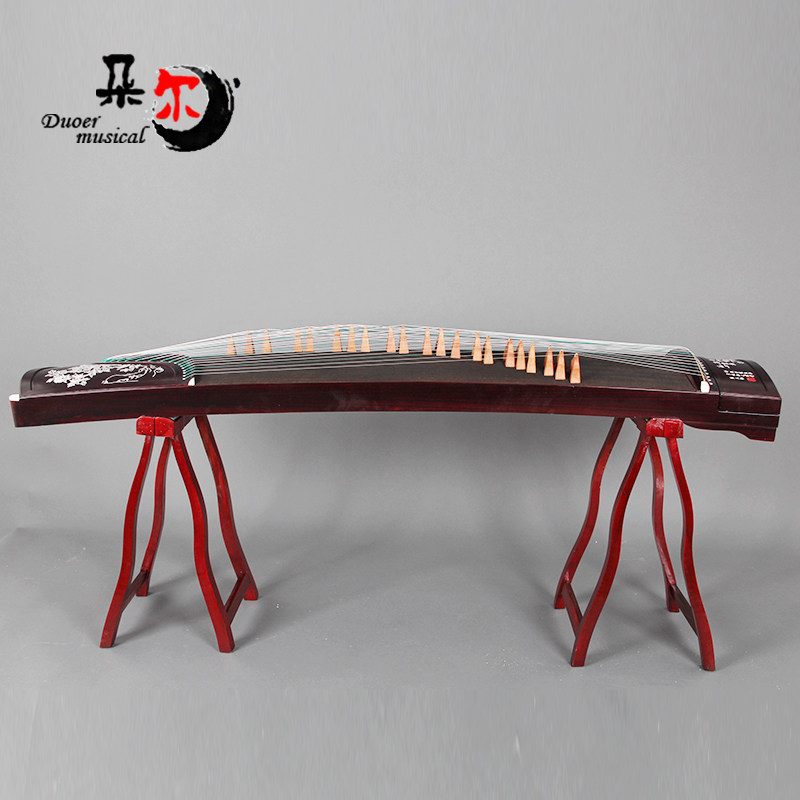 梵巢演奏筝泡桐实木古筝乐器初学者成人考级筝琴GZ-216赠配件包邮
