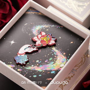 生日礼物礼品 原创胸针设计小众中国风禅意精致别针创意徽章毕业季