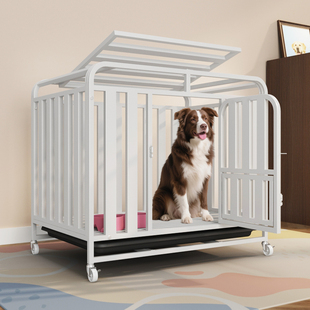 狗笼子大型犬中型犬狗笼带厕所家用室内外金毛拉布拉多笼宠物用品