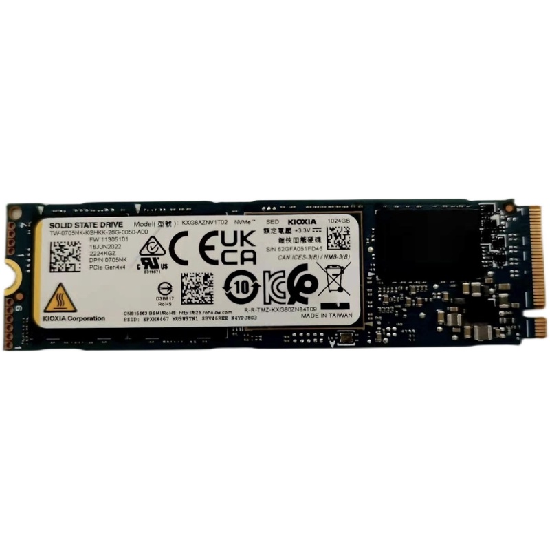 Toshiba/东芝其它型号 Xg8 1t固态硬盘 ssd nvme pcie m.2铠侠