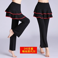 Trang phục khiêu vũ vuông quần mới mùa xuân và mùa hè phương thức khiêu vũ Latin quần khiêu vũ quần dài quần phụ nữ khiêu vũ quần - Khiêu vũ / Thể dục nhịp điệu / Thể dục dụng cụ giày múa cho bé
