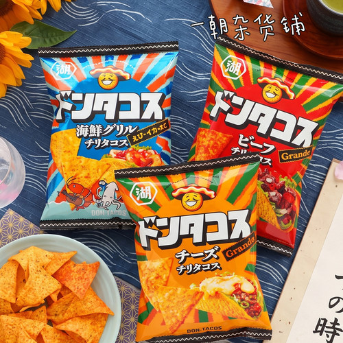 湖池屋日本海鲜微辣膨化薯片