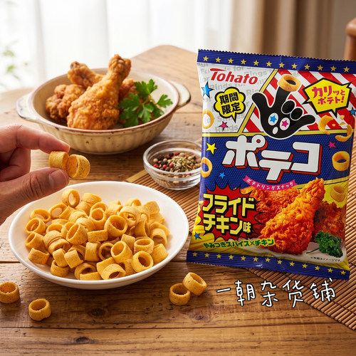 桃哈多薯圈炸鸡味酥脆下酒51g