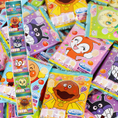 日本零食 不二家面包超人迷你五连汽水糖50g零食5连包点心 Fujiya