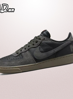 耐克 NIKE Terminator Low 黑色男女低帮休闲运动板鞋 FV0396-001