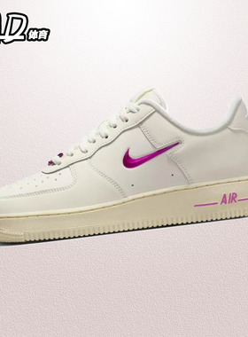 耐克NIKE Air Force1 Low空军一号AF1白色女子低帮板鞋FB8251-101