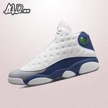 耐克 NIKE Air Jordan 13 AJ13 法国蓝高帮男子篮球鞋 414571-164