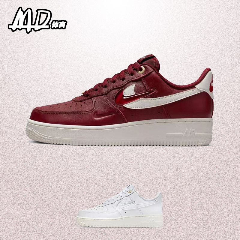 耐克NIKE Air Force 1 Low空军一号AF1红白色低帮板鞋 DZ5616-600