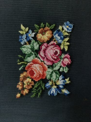 绣片老纳纱片，老绣片，外销创汇时期纯手工纳纱绣片、老绣品