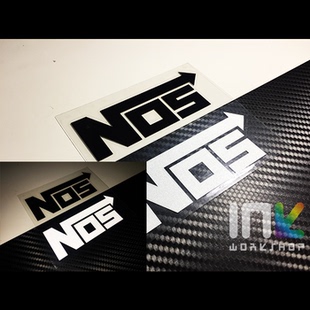 DRIFT专用 JDM INK潮流改装 车反光贴NOS氮气指示标志HF
