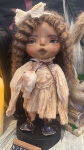 整娃掉落软陶泥三分头