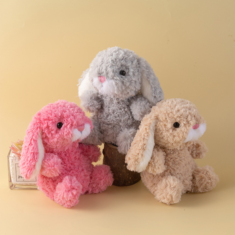 趣味甜美小兔子公仔可爱生日礼物