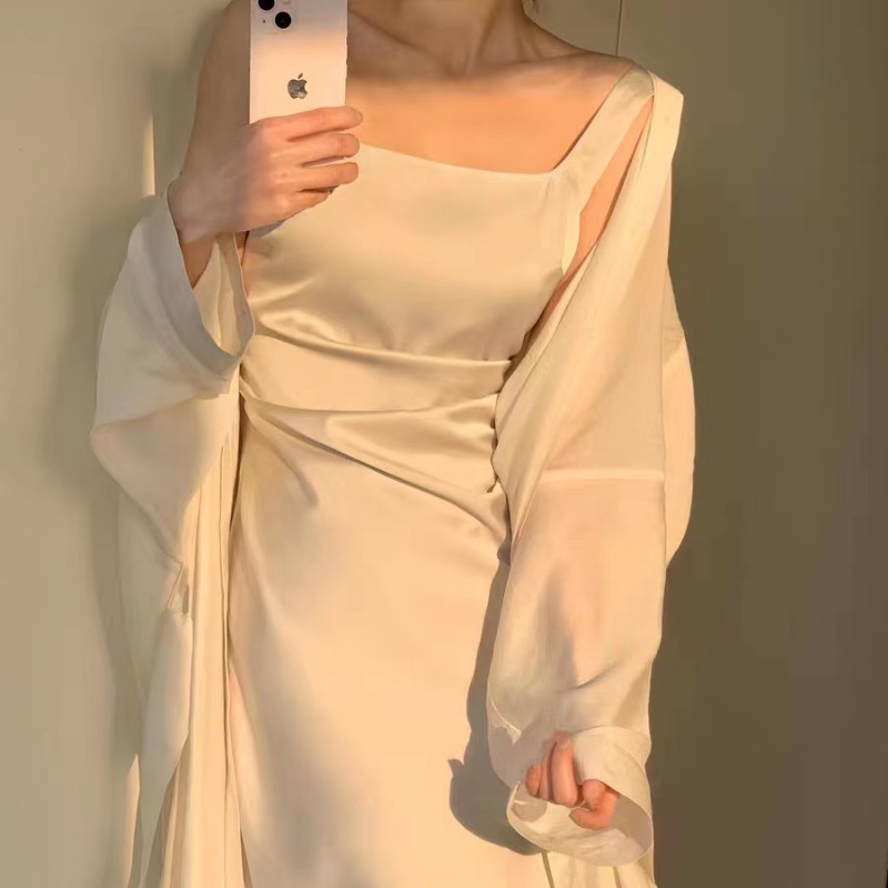 防晒衬衬高级感仙女气质法式宽松