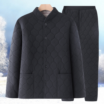 中老年爸爸装可外穿两件套