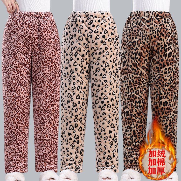 冬季加绒加厚棉裤女外穿保暖棉裤妈妈装宽松版棉裤加肥加大家居服,女装/女士精品,棉裤/羽绒裤,淘宝优惠券,粉丝福利购,淘宝优惠卷