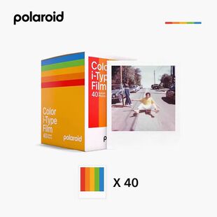 Polaroid/宝丽来拍立得相纸itype型白边彩色相纸5包版