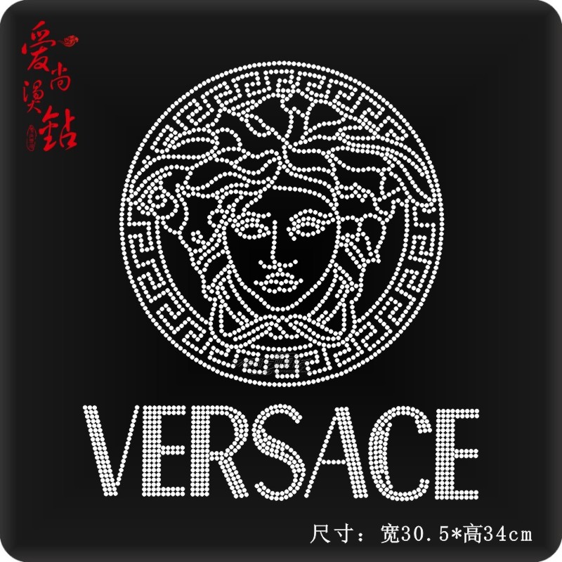 美女烫图厂烫图案 服装辅料DI