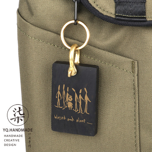 张悬安溥anpu钥匙扣潮水箴言车挂件演唱会礼物歌词周边小众送闺蜜