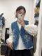 百搭无袖 2026春季 宽松大码 韩版 坎肩背心女设计感小众马甲上衣 新款