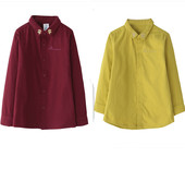 童装 衬衫 彼得兔男童春秋衬衣 儿童长袖 女童纯棉衬衫 丽婴房正品