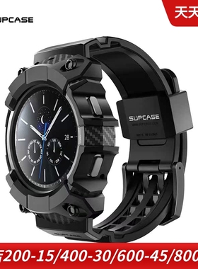 SUPCASE适用于三星Watch手表保护套Active2 44 46MM表带40硅胶45