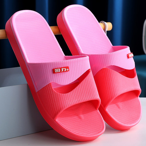 回力女拖鞋夏季厚底舒适居家一字拖耐磨软底凉拖鞋潮流男孩拖鞋女