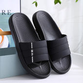 夏季 居家一字拖潮牌时尚 凉拖鞋 上海回力拖鞋 舒适外穿厚底男拖鞋 潮