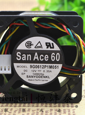 山洋 9G0612P1M051 12V 0.35A ASSY GX620 服务器风扇 U8679