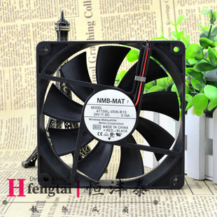 05W B10 0.10A MAT7 变频器散热风扇 24V 4710KL 12CM NMB 12025