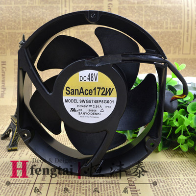 原装山洋 SanAce172W 9WG5748P5G001 170*150mm 48V 2.91A 风机