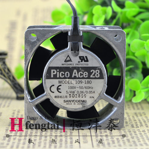 山洋 San Ace60 109-180 100V 6028 6CM 5/4W 0.06/0.05A风扇