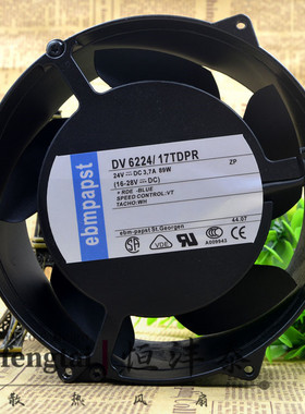 原装 EBMPAPST 风扇 DV 6224/17TDPR 17CM 24V 89W 散热风扇